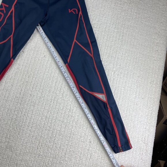 Kari Traa Louise Tights Womens Size SMALL Blue/Pink - Picture 7 of 14